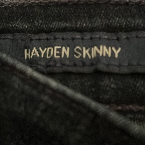 LUCKY BRAND dark skinny jeans Size 0 / 25 - Picture 6 of 8